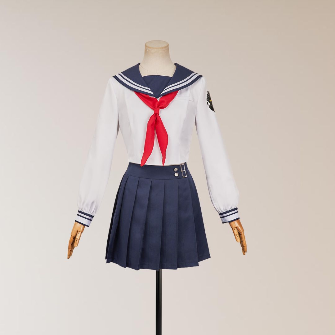 Final Fantasy VII Tifa Seventh High School Uniform JK Outfits Halloween Carnival Party Cosplay Costume
