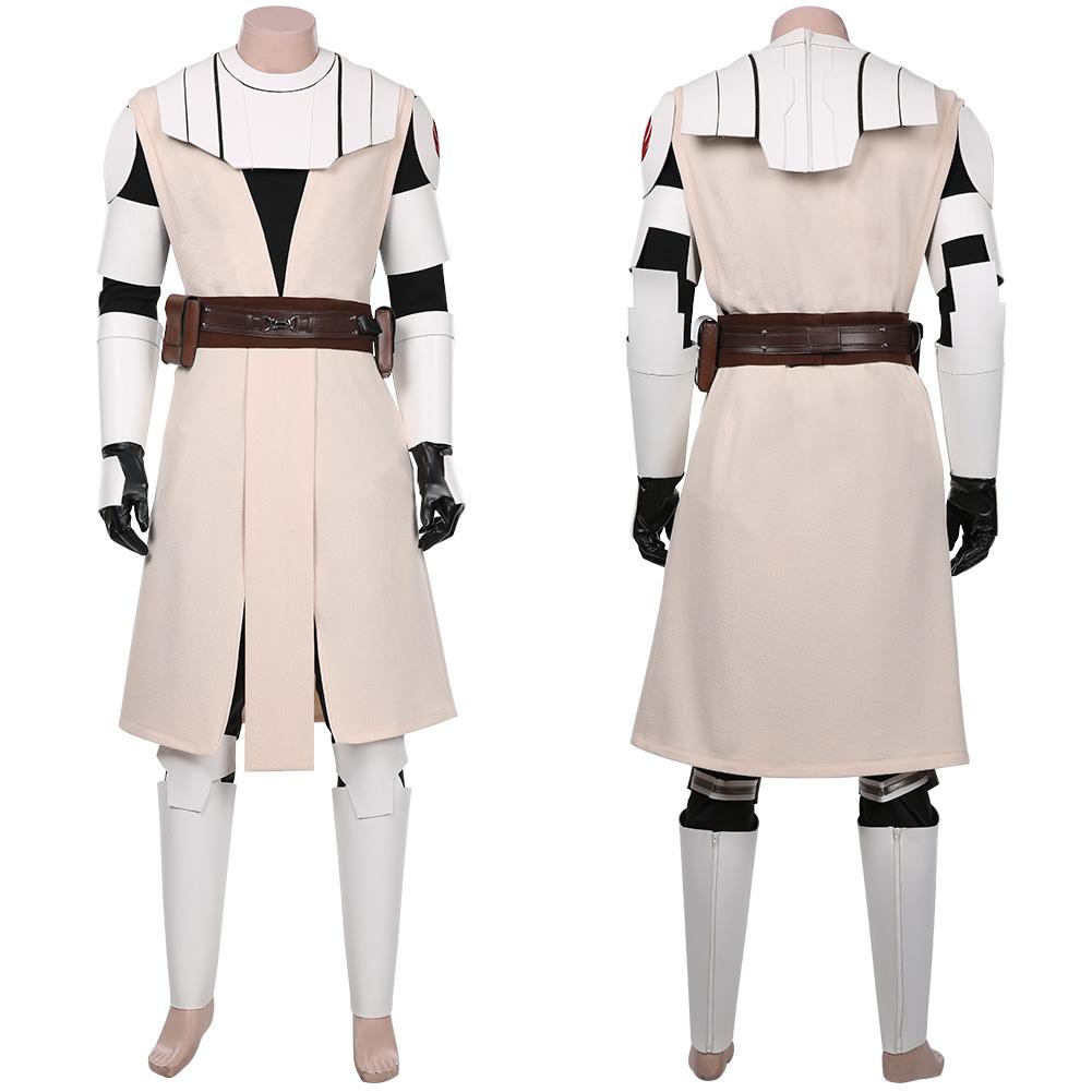 Obi-Wan Kenobi Coat Uniform Outfits Cosplay Costume Halloween Carnival Suit