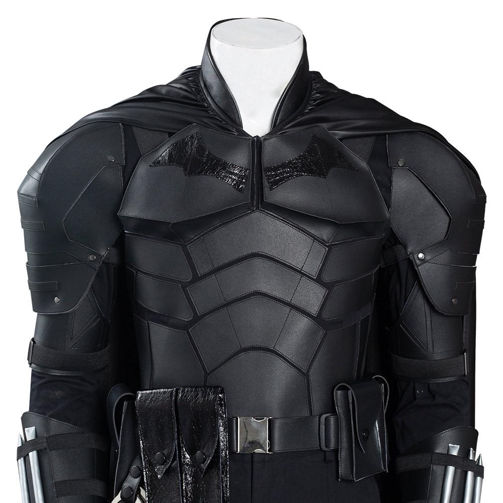 The Batman Bruce Wayne Pants Cloak Outfits Cosplay Costume Halloween Carnival Suit