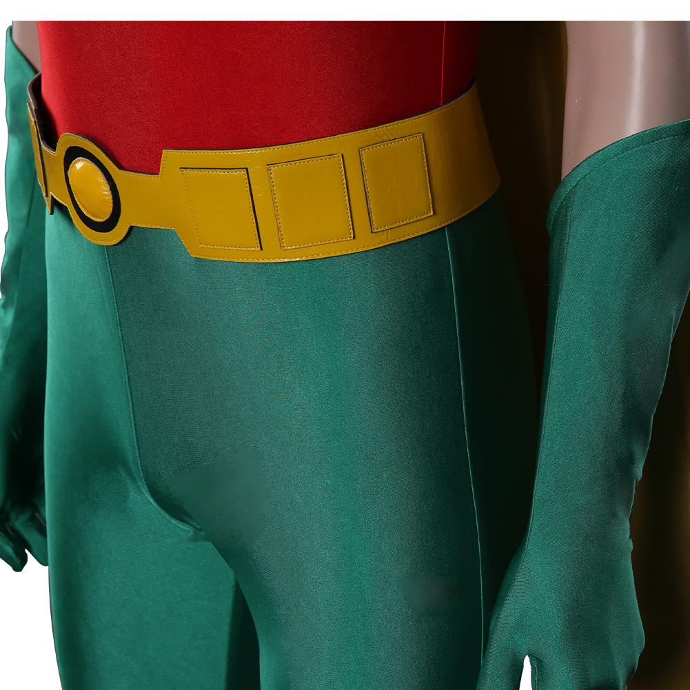 Teen Titans Robin Jumpsuit Outfits Cosplay Costume Halloween Carnival Suit