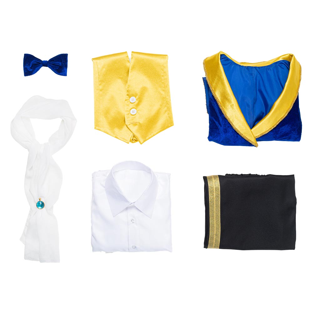 Prince Beast Outfits Halloween Carnival Suit Cosplay Costume