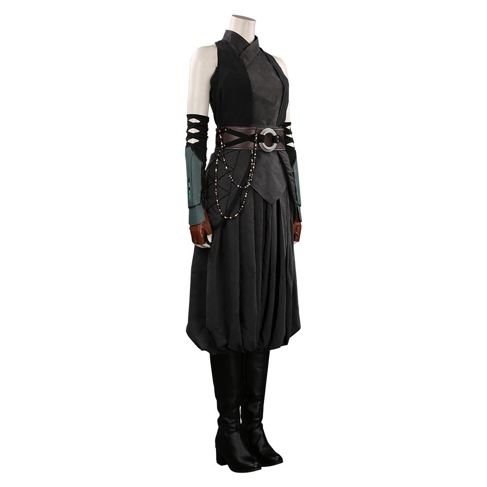 The Mandalorian Ahsoka Tano Outfits Ahsoka Full Set Cosplay Costume Halloween Carnival Suit