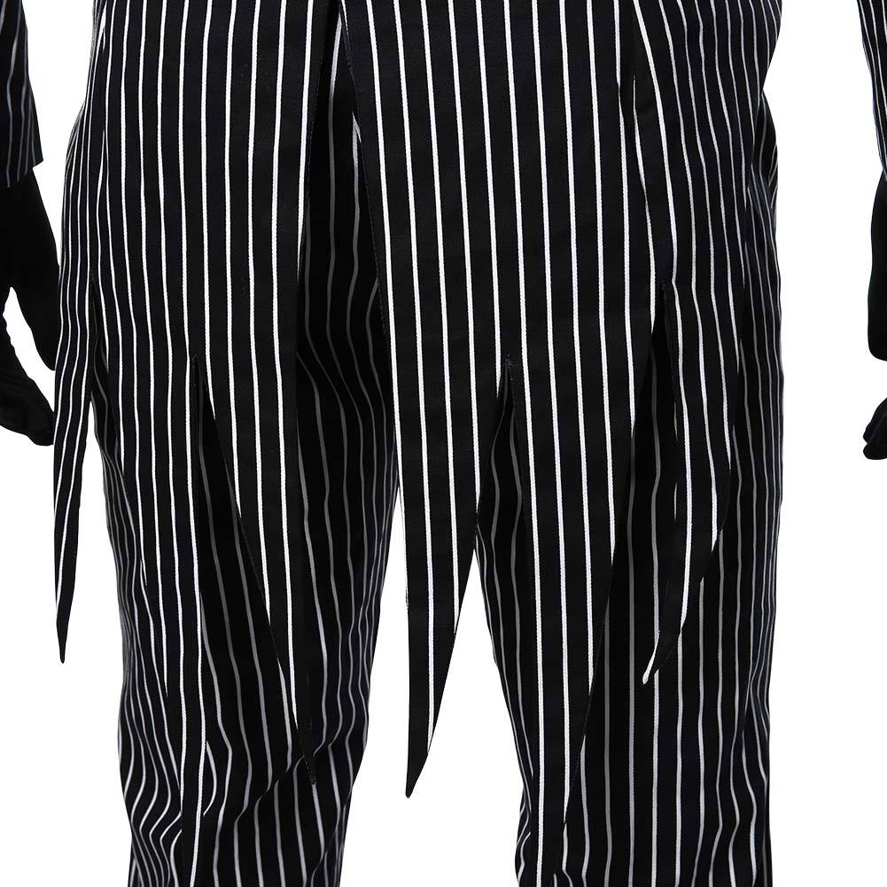 The Nightmare Before Christmas Jack Skellington Halloween Outfit Cosplay Costume