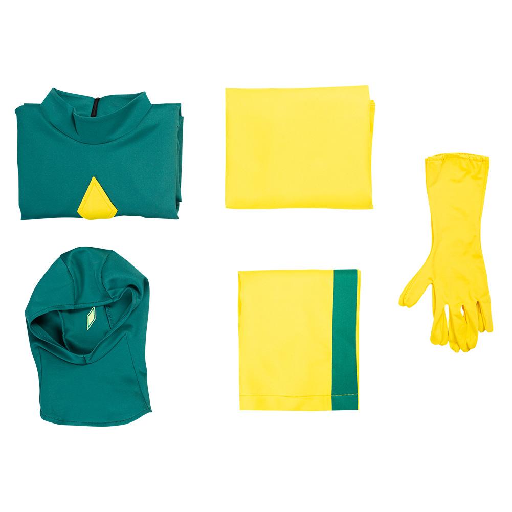 WandaVision Vision Jumpsuit Cloak Outfits Cosplay Costume Halloween Carnival Suit