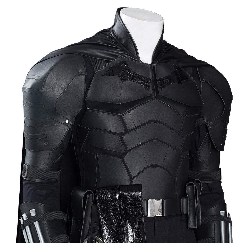 The Batman Bruce Wayne Pants Cloak Outfits Cosplay Costume Halloween Carnival Suit