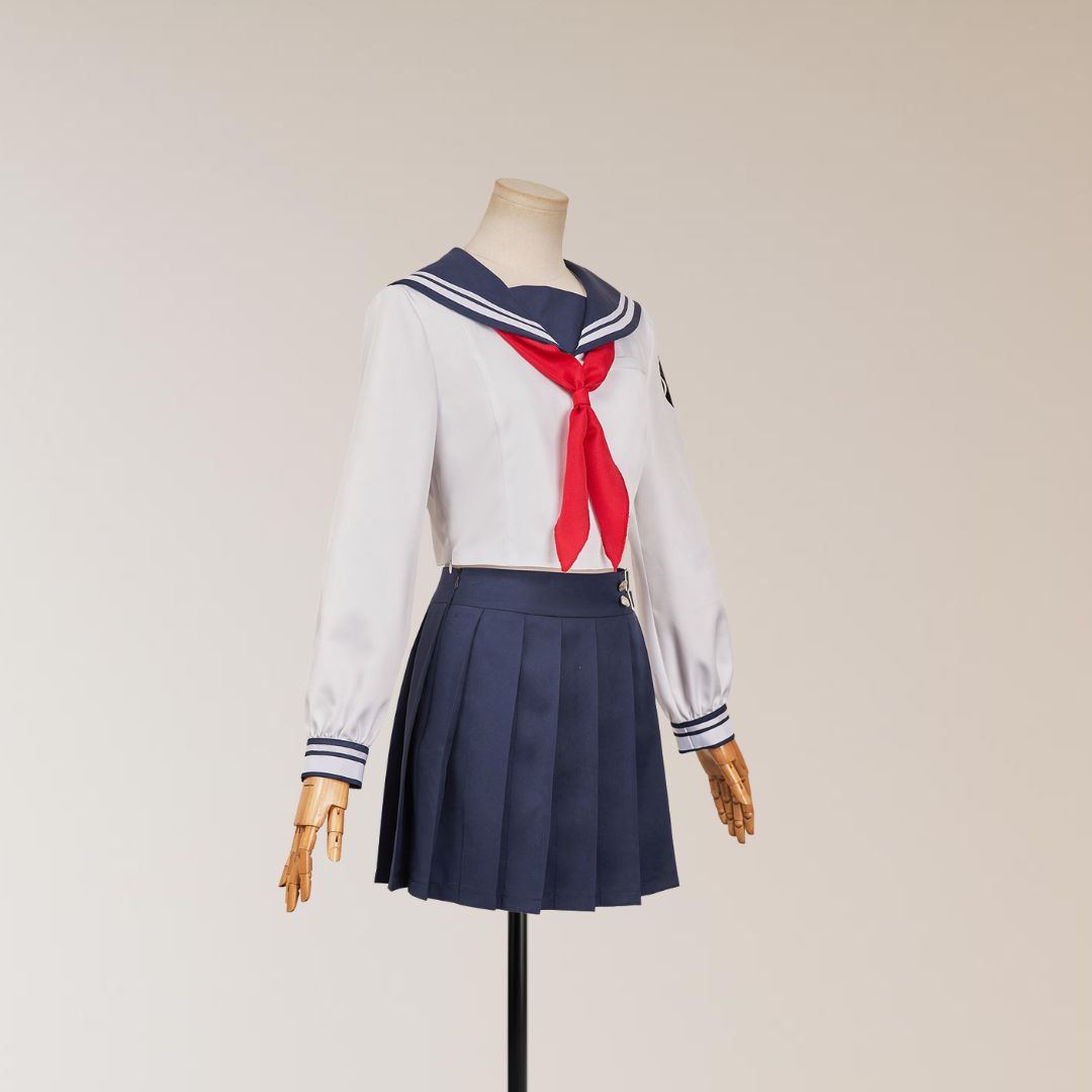 Final Fantasy VII Tifa Seventh High School Uniform JK Outfits Halloween Carnival Party Cosplay Costume