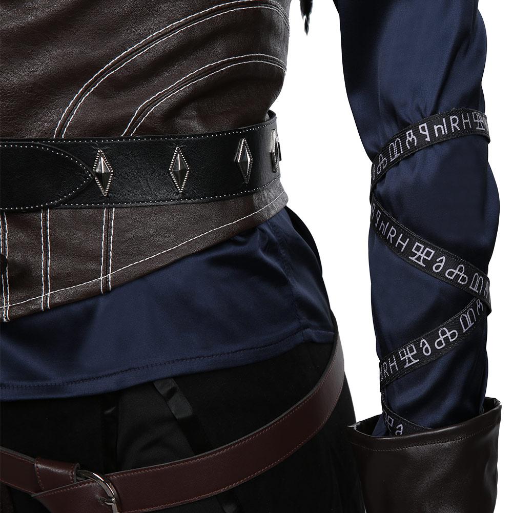 The Witcher 3: Wild Hunt-Yennefer Top Skirt Outfits Cosplay Costume Halloween Carnival Suit