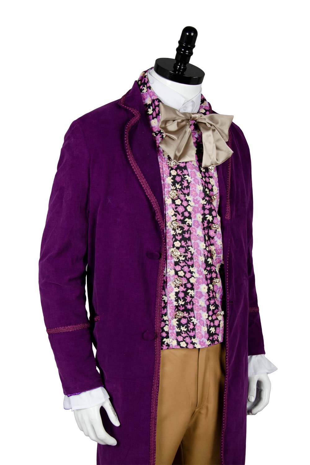 Willy Wonka and the Chocolate Factory 1971 Costume Halloween Carnival Suit