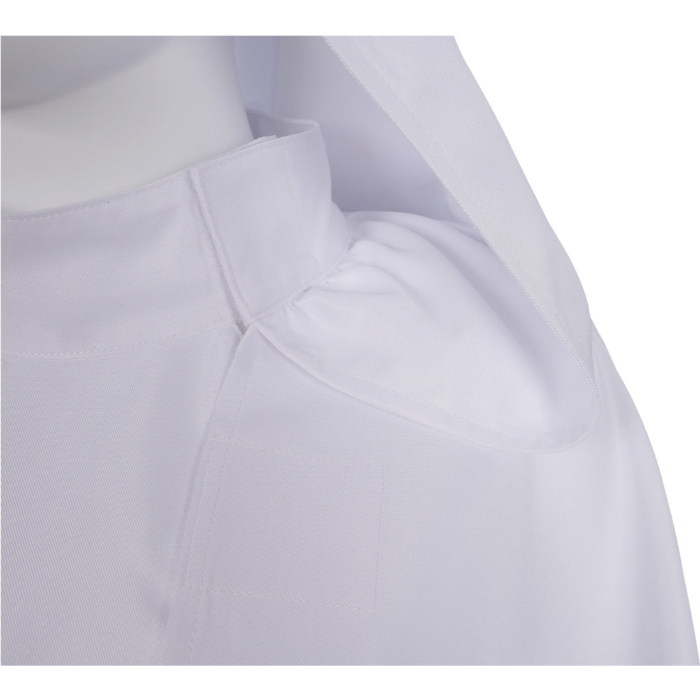 Princess Leia Cosplay Costume White Dress Outfits Halloween Carnival Suit