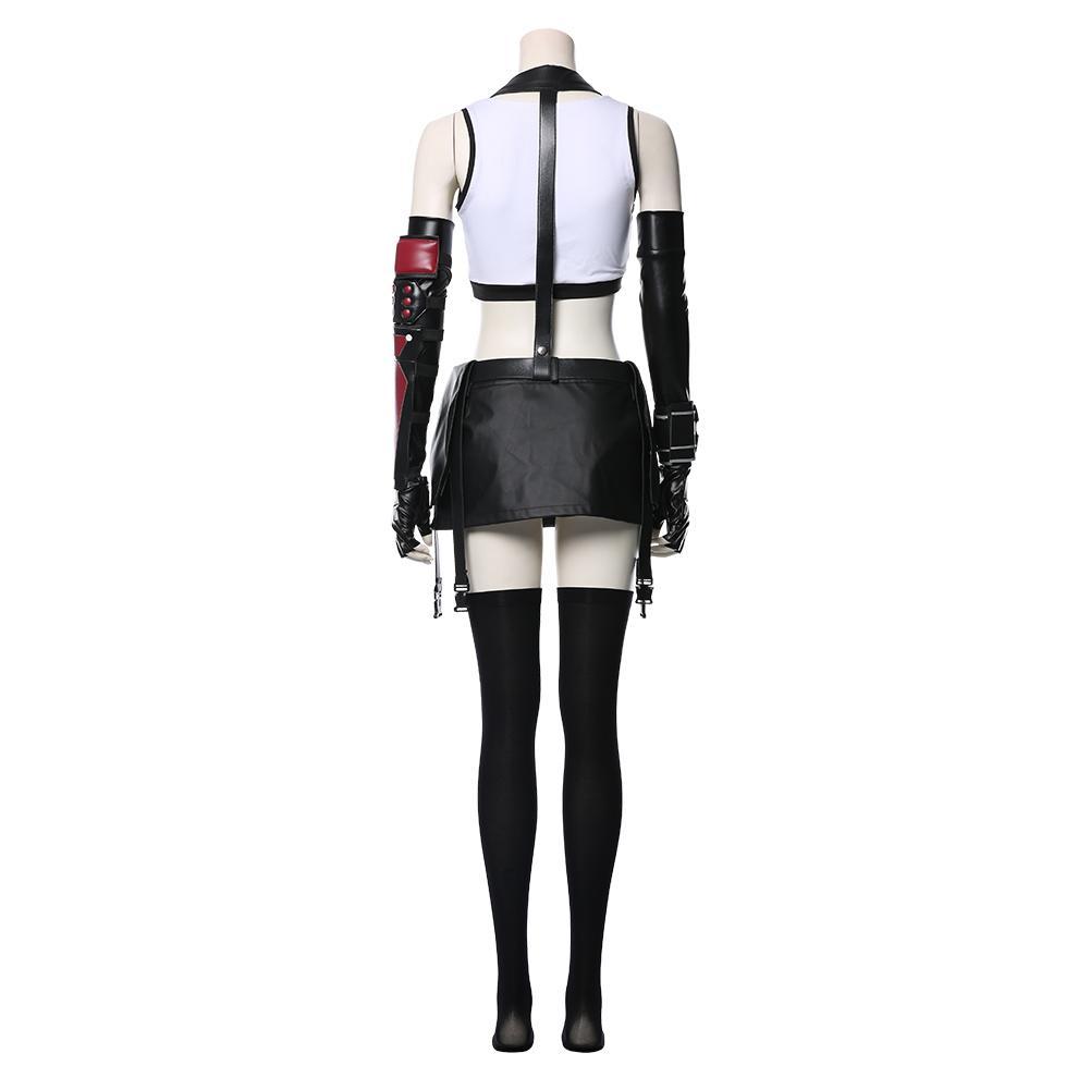 Final Fantasy VII Remake Tifa Lockhart Cosplay Costume Outfits Halloween Carnival Suit