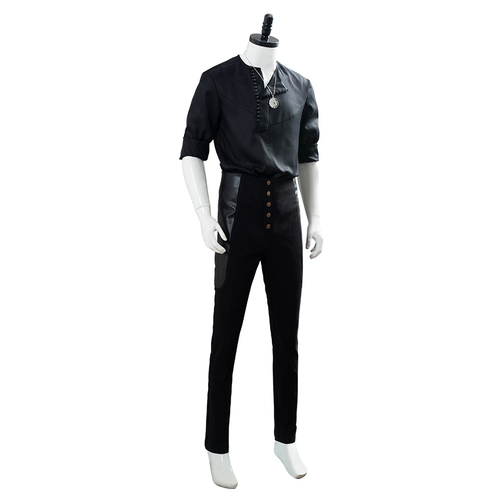 The Witcher Geralt of Rivia Cosplay Costume Halloween Carnival Suit