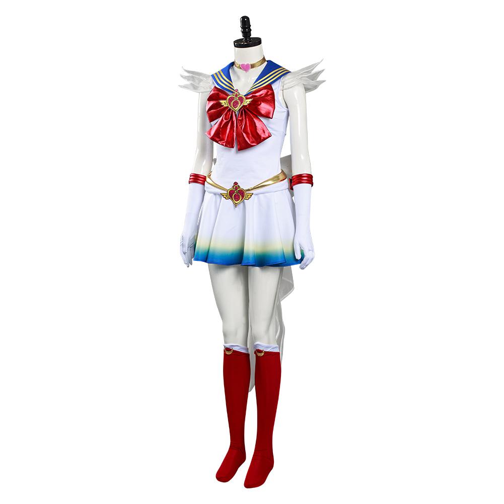 Sailor Moon Eternal Tsukino Usagi Dress Outfits Cosplay Costume Halloween Carnival Costume
