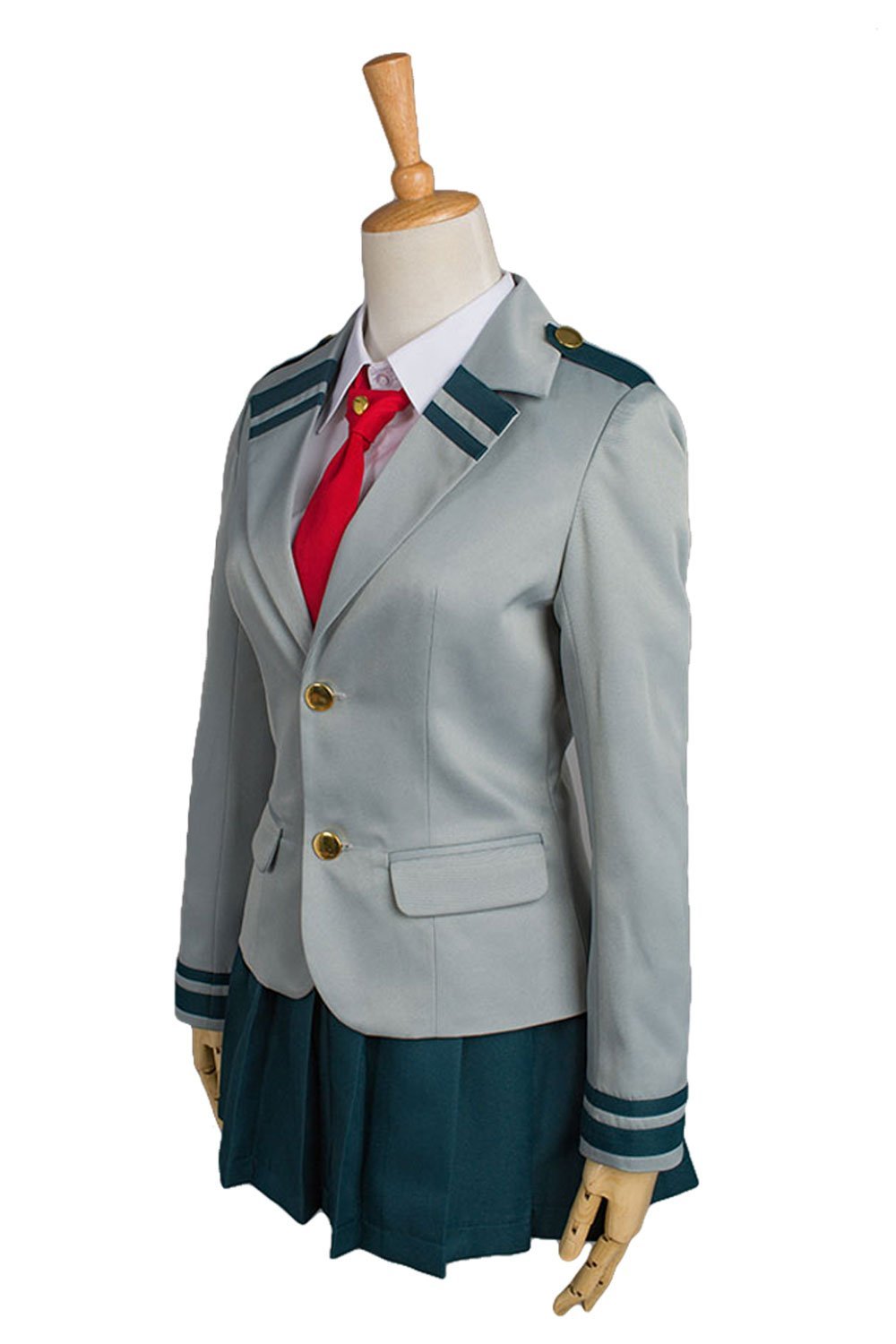 My Hero Academia Tsuyu Ochaco Uraraka School Uniform Cosplay Costume Outfits Halloween Carnival Suit