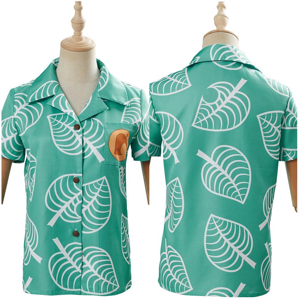 Animal Crossing Timmy & Tommy Top Shirt Cosplay Costume Coat Carnival Outfit Festival