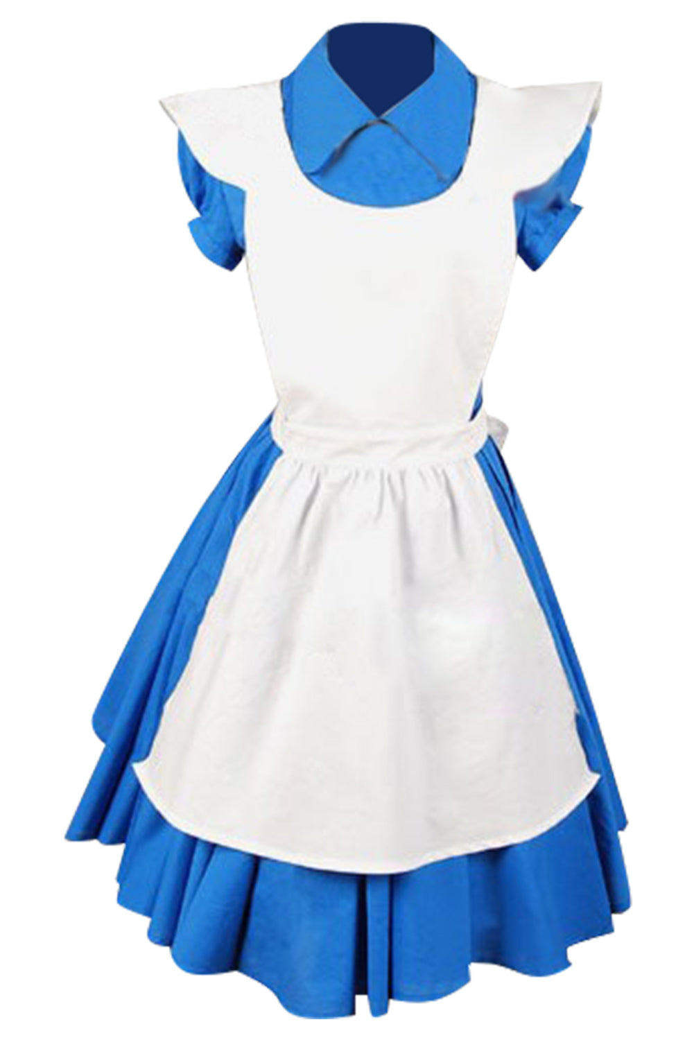 Alice Blue Alice Dress Cosplay Costume Halloween Suit