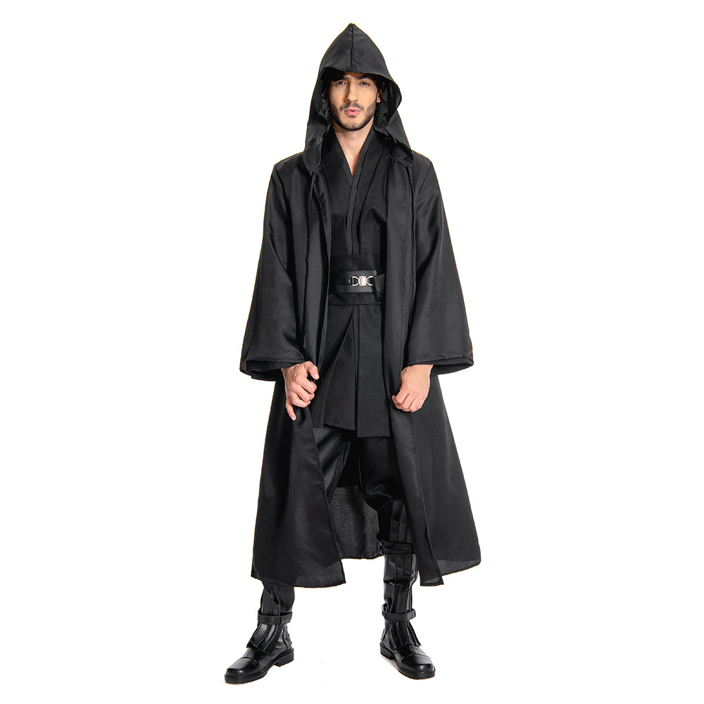 Anakin Skywalker Cosplay Costume Outfit Black Version