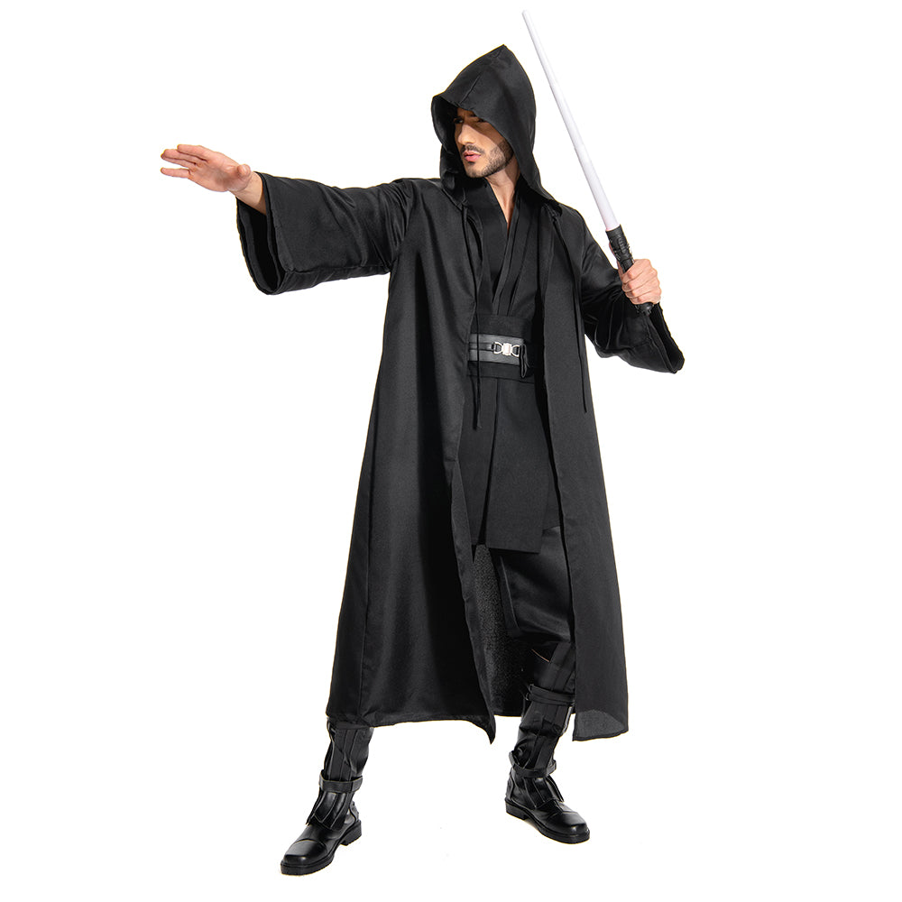 Anakin Skywalker Cosplay Costume Outfit Black Version