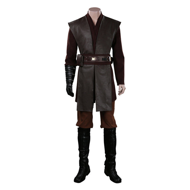 Anakin Skywalker Outfits Cosplay Costume Halloween Carnival Suit