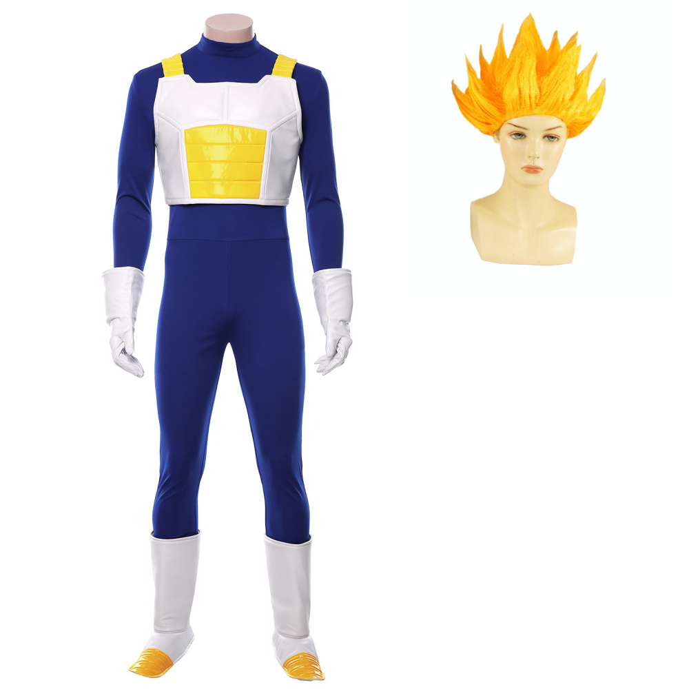 DRAGON BALL Dragonball Z Vegeta IV Outfit Cosplay Costume Halloween Carnival Suit