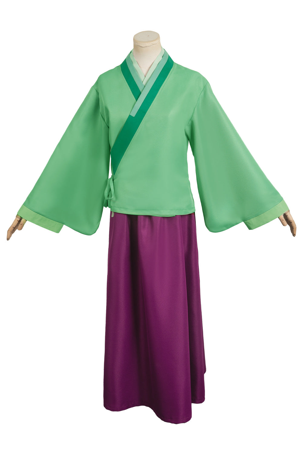 The Apothecary Diaries Maomao Green Kimono Full Set Outfits Halloween Carnival Suit Cosplay Costume