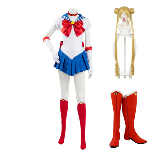Sailor Moon Tsukino Usagi Uniform Dress Outfits Cosplay Costume
