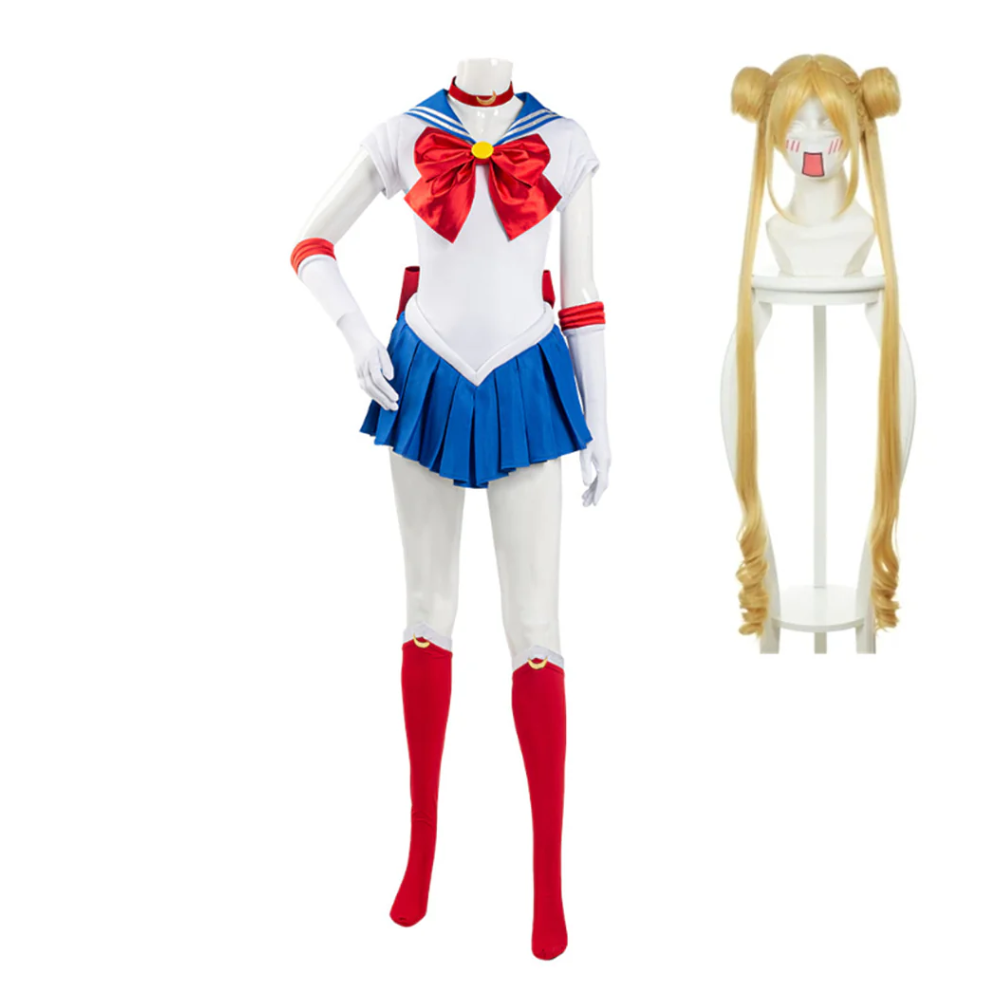 Sailor Moon Tsukino Usagi Uniform Dress Outfits Cosplay Costume