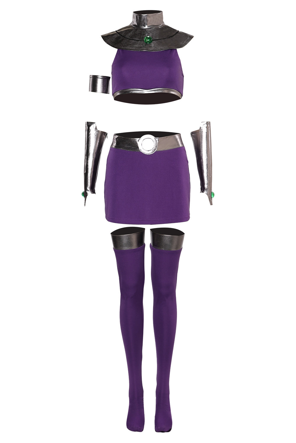 Teen Titans Koriand'r Starfire Cosplay Costume Outfits Halloween Carnival Suit