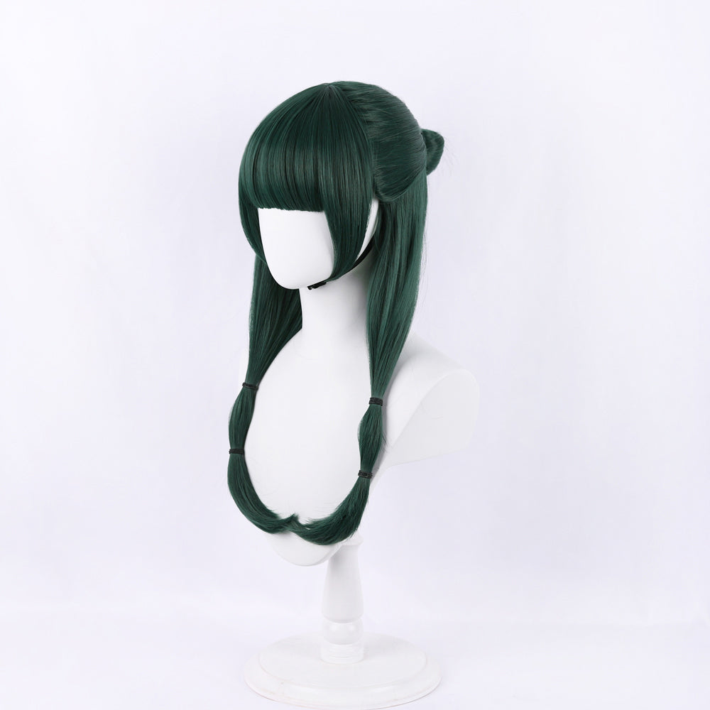 The Apothecary Diaries Maomao Green Kimono Full Set Outfits Halloween Carnival Suit Cosplay Costume