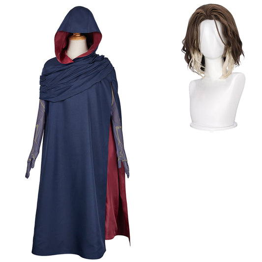 Arcane: League of Legends Season 2 Viktor Blue Cloak Outfits Halloween Carnival Cosplay Costume