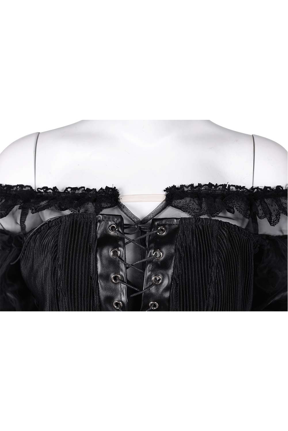 Beetlejuice 2024 Delores Black Organza Dress Outfits Halloween Carnival Suit Cosplay Costume