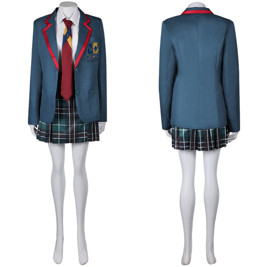 Beetlejuice Astrid Deetz School Uniform Halloween Carnival Party Cosplay Costume