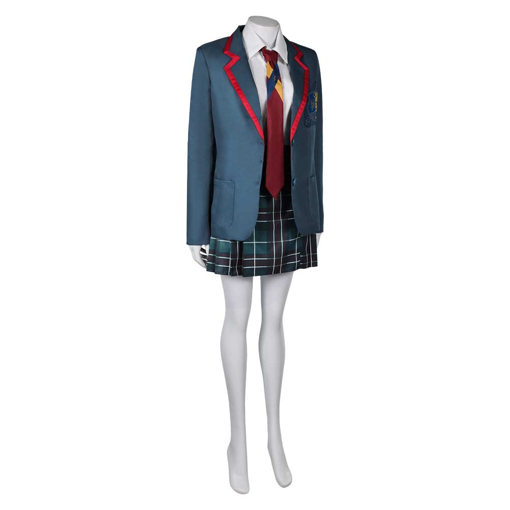 Beetlejuice Astrid Deetz School Uniform Halloween Carnival Party Cosplay Costume