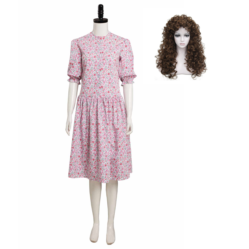 Beetlejuice Barbara Cosplay Costume Skirt Dress Festival Carnival Christmas Outfit