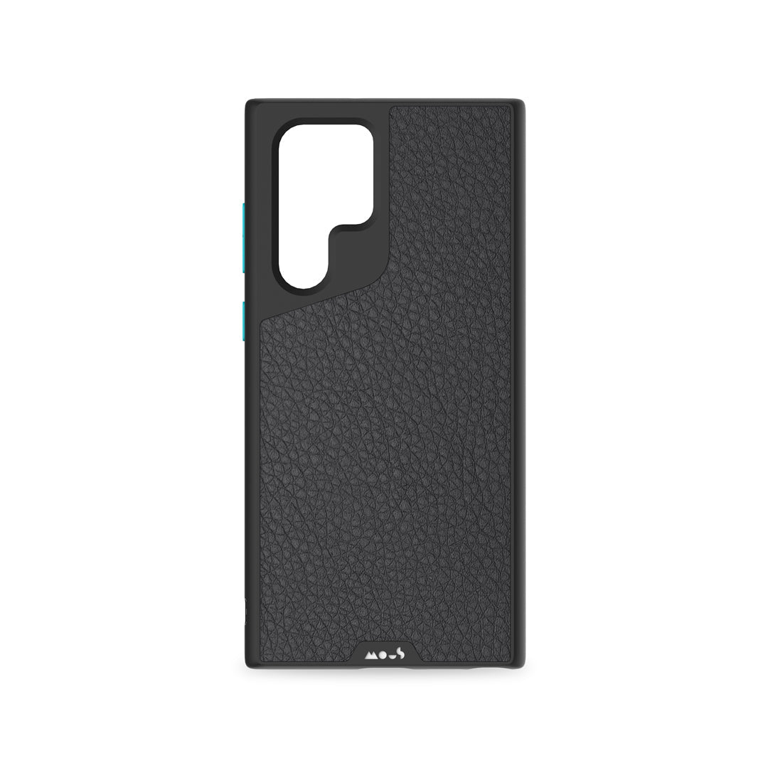 Black Leather Phone Case - Limitless 3.0