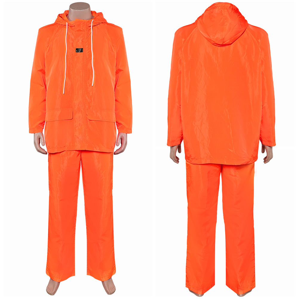 Breaking Bad Walter White Men Orange Lab Outfits Halloween Carnival Party Cosplay Costume
