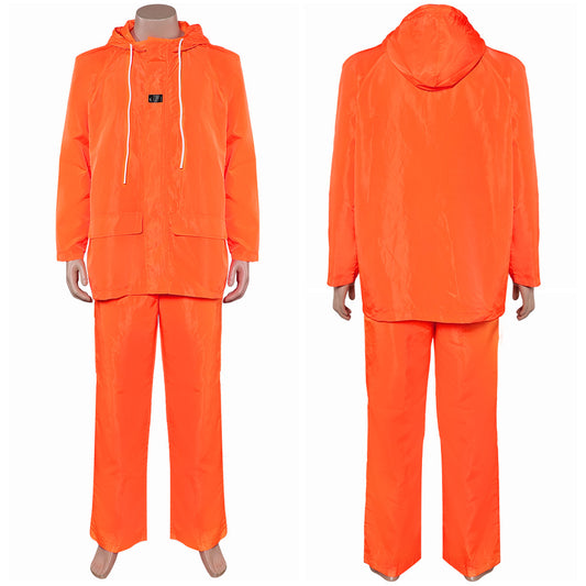 Breaking Bad Walter White Men Orange Lab Outfits Halloween Carnival Party Cosplay Costume