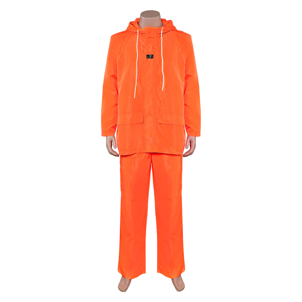 Breaking Bad Walter White Men Orange Lab Outfits Halloween Carnival Party Cosplay Costume