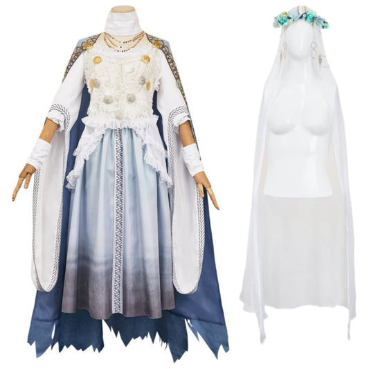 Elden Ring: Nightreign Revenant Dress Cloak Set Ouftit Halloween Carnival Party Cosplay Costume