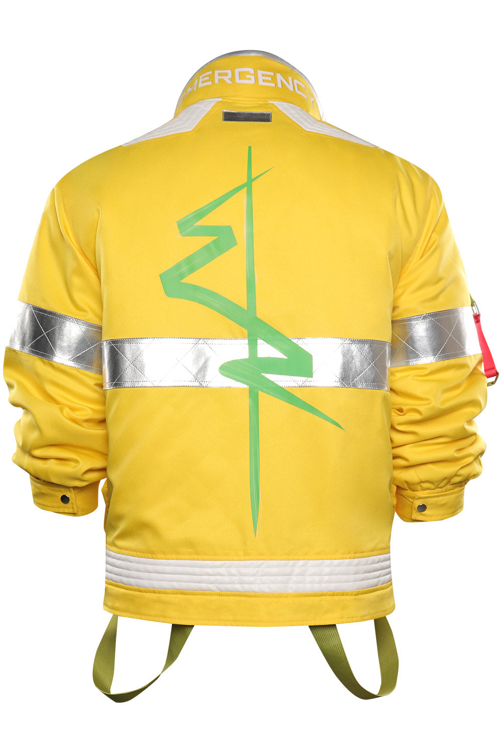 Cyberpunk David Martinez Yellow Coat Outfits Halloween Carnival Suit Cosplay Costume