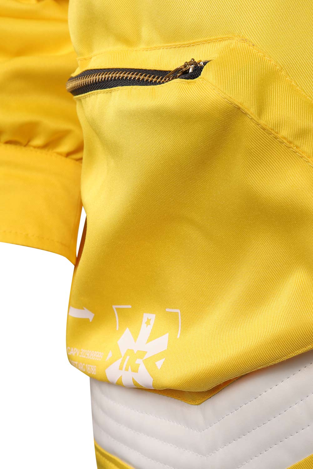 Cyberpunk David Martinez Yellow Coat Outfits Halloween Carnival Suit Cosplay Costume