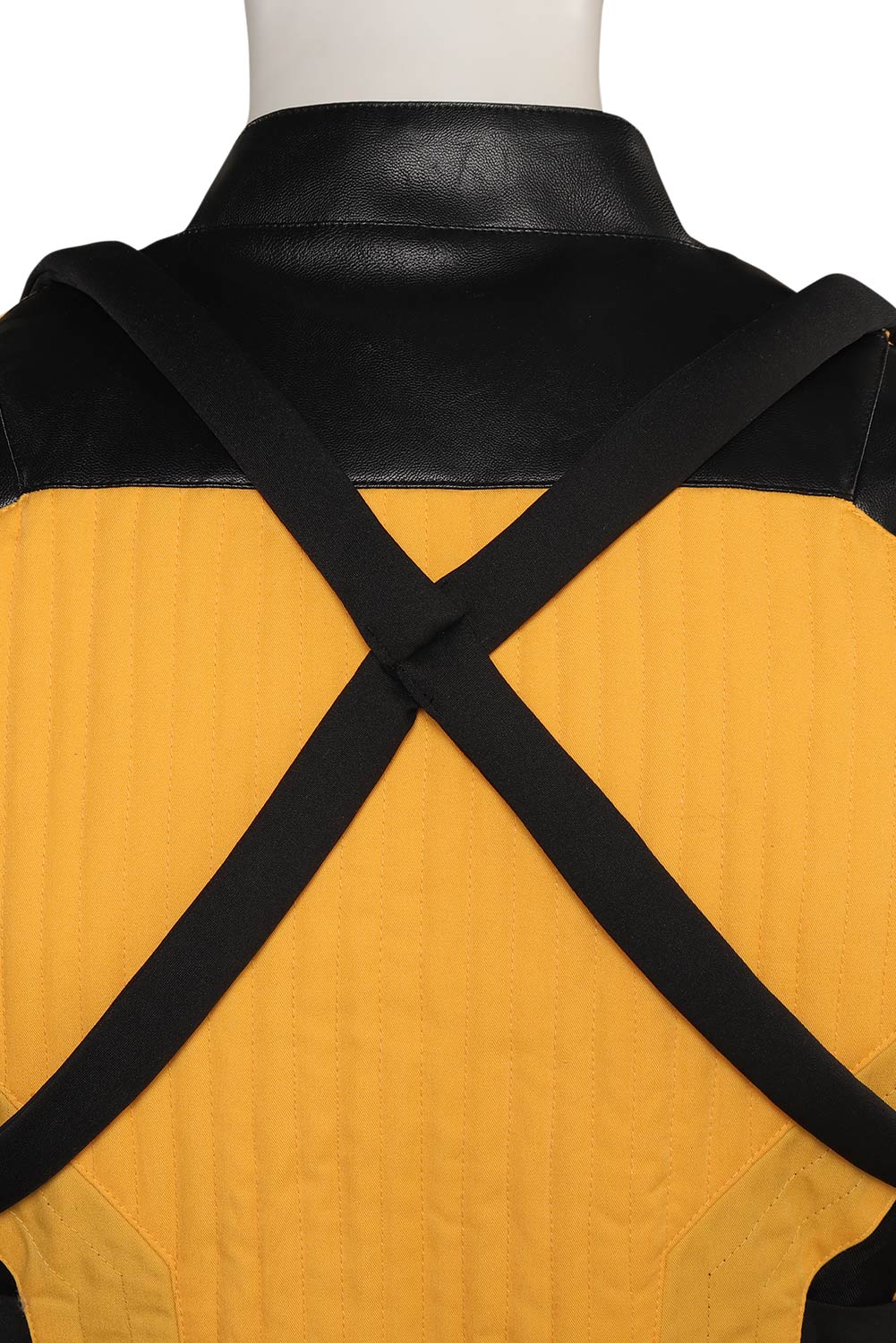 Mortal Kombat Scorpion Vest Pants Belt Set Outfits Halloween Carnival Suit Cosplay Costume