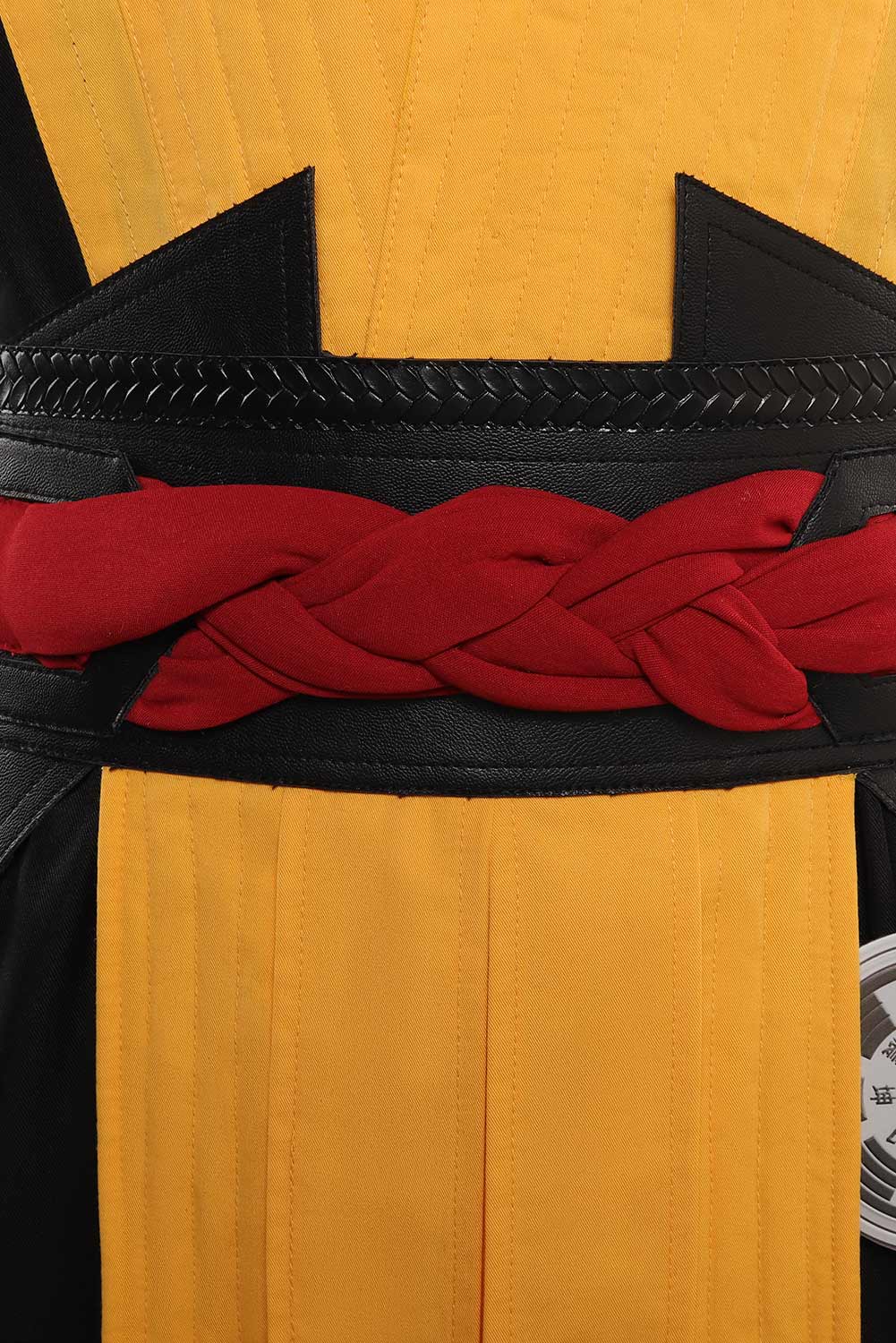 Mortal Kombat Scorpion Vest Pants Belt Set Outfits Halloween Carnival Suit Cosplay Costume