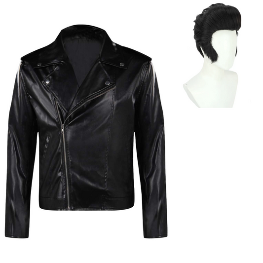 Grease Danny T-birds Cosplay Costume Jacket Coat Outfits Halloween Carnival Party Disguise Suit