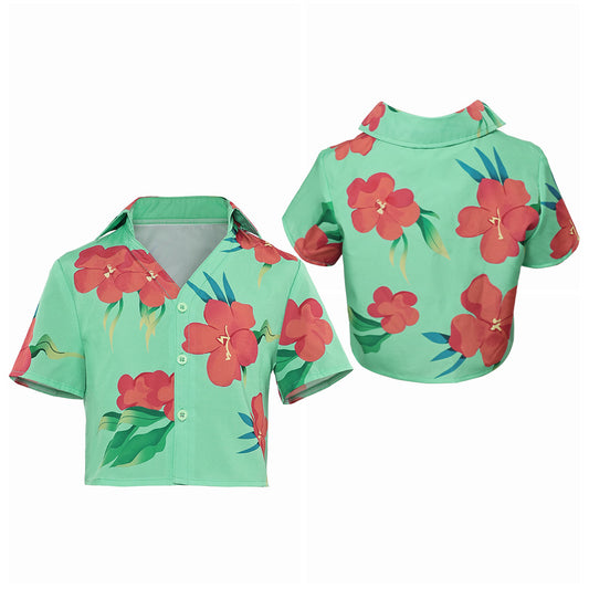 Kpop Demon Hunters Abby Soda Pop Ahola Shirt For Kids Halloween Carnival Party Cosplay Costume