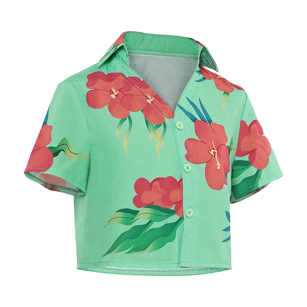 Kpop Demon Hunters Abby Soda Pop Ahola Shirt For Kids Halloween Carnival Party Cosplay Costume