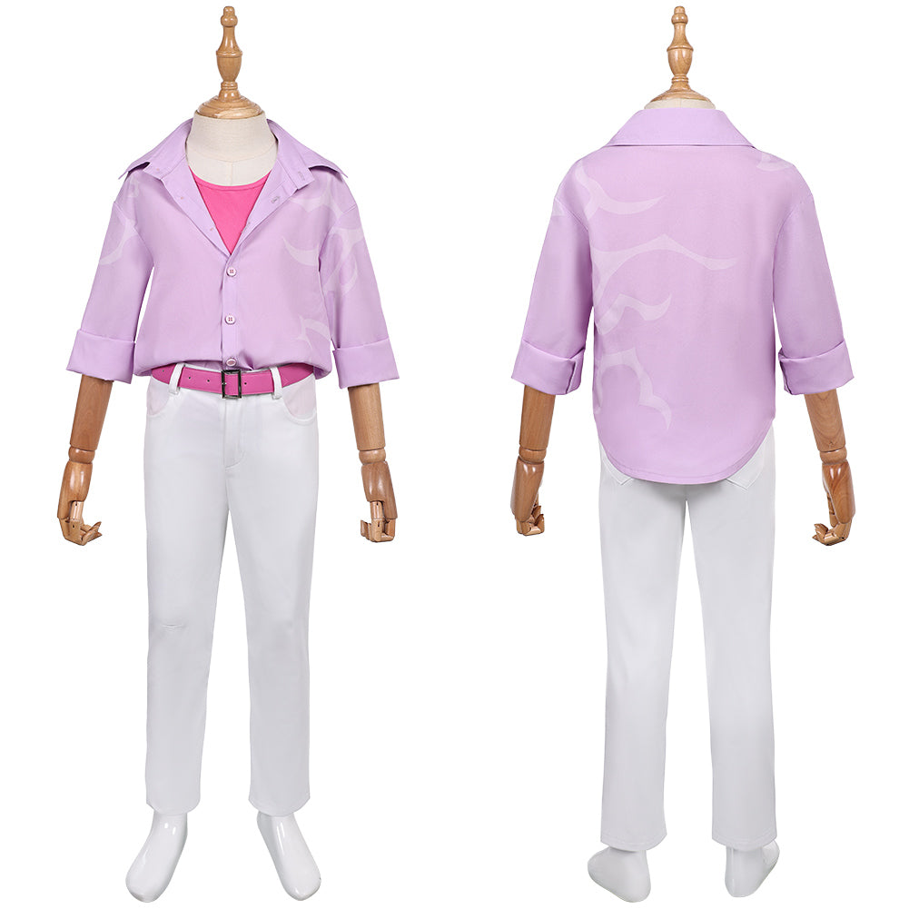 Kpop Demon Hunters Jinu Soda Pop Fullset Outfits For Kids Halloween Carnival Party Cosplay Costume