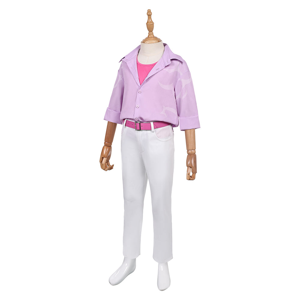 Kpop Demon Hunters Jinu Soda Pop Fullset Outfits For Kids Halloween Carnival Party Cosplay Costume