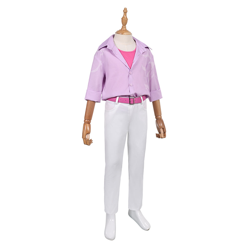 Kpop Demon Hunters Jinu Soda Pop Fullset Outfits For Kids Halloween Carnival Party Cosplay Costume