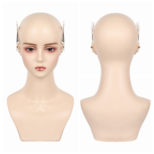 Kpop Demon Hunters Mira Golden Ear Clip Ornament Halloween Carnival Costume Accessories