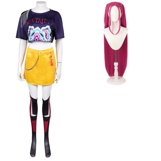 Kpop Demon Hunters Mira How it's Done Fullset Halloween Carnival Party Cosplay Costume